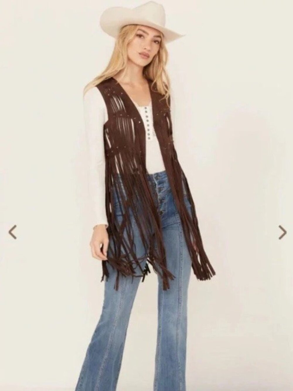 Idyllwind Women’s cowgirl Western Faux Leather  Women’s Sz S/M - Picture 3 of 15